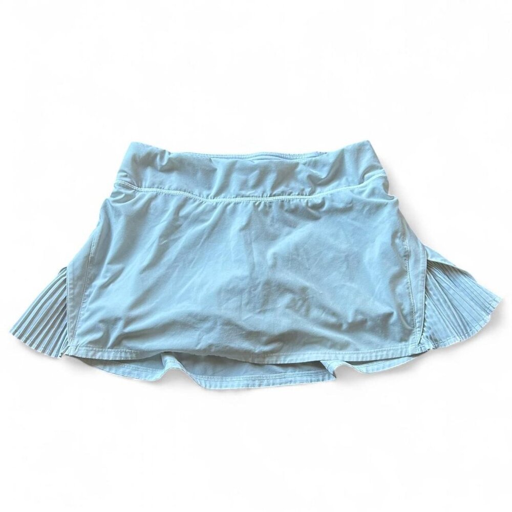 Lululemon white mini tennis pleated skort #lululemonskirt Skirt